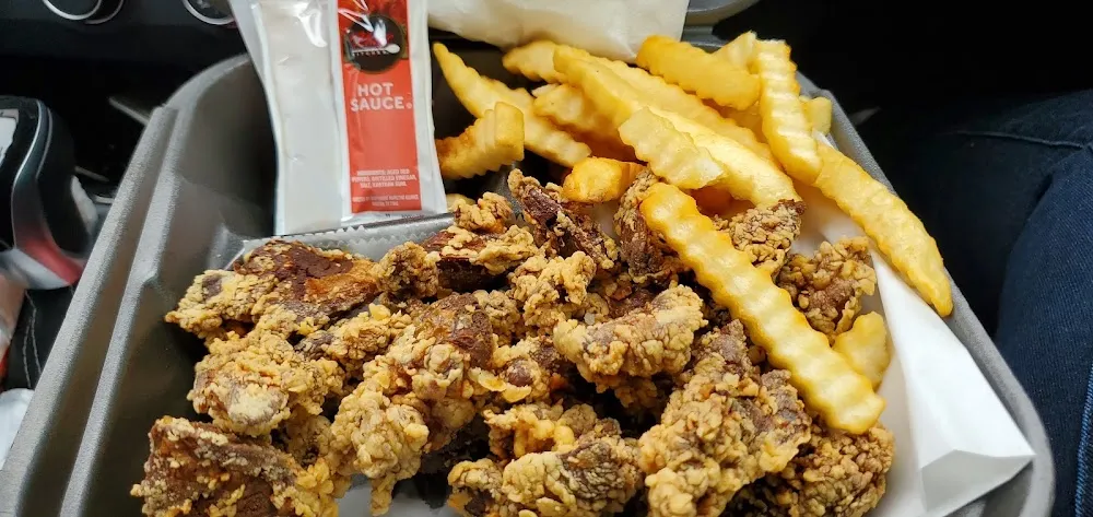 12pc Chicken Livers w Fries
